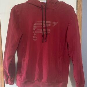 Fabletics Maroon Hooded Men's Sweatshirt